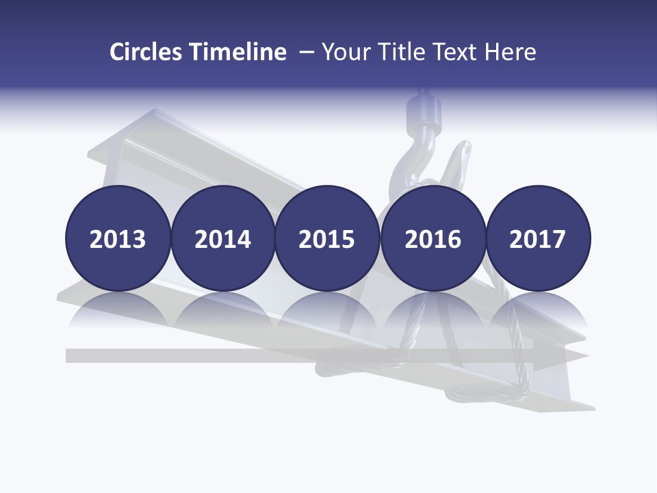 Architecture Steel Hoist PowerPoint Template