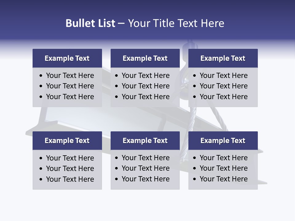Architecture Steel Hoist PowerPoint Template