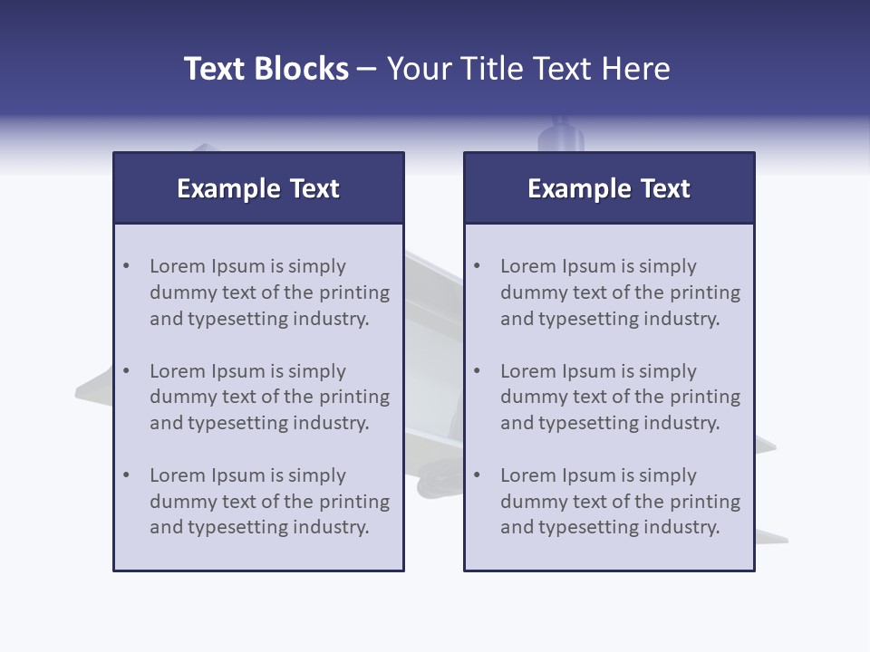 Architecture Steel Hoist PowerPoint Template