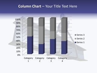 Architecture Steel Hoist PowerPoint Template