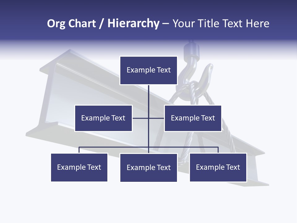 Architecture Steel Hoist PowerPoint Template