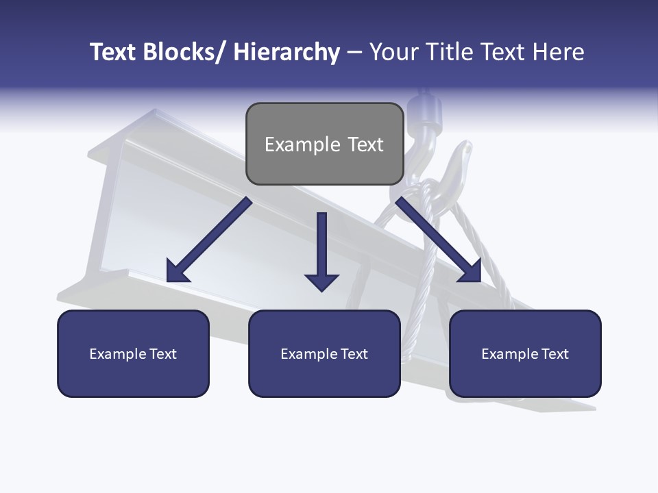 Architecture Steel Hoist PowerPoint Template