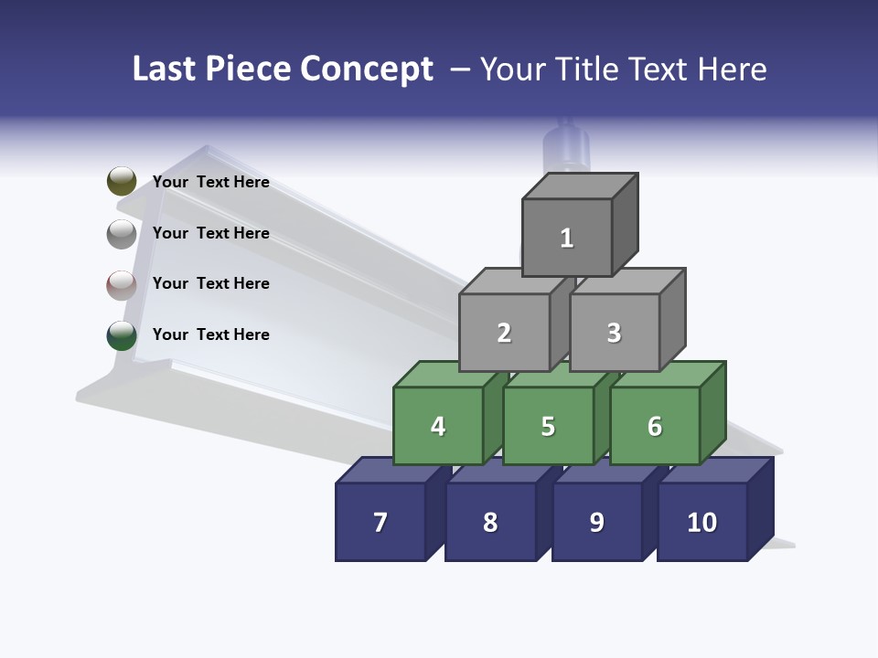 Architecture Steel Hoist PowerPoint Template