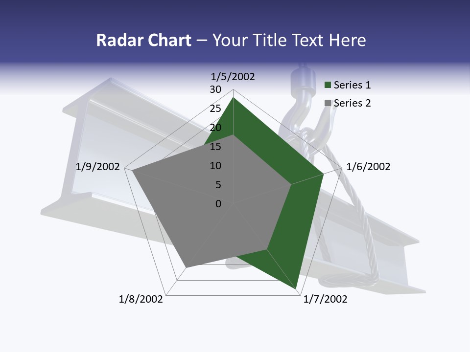 Architecture Steel Hoist PowerPoint Template