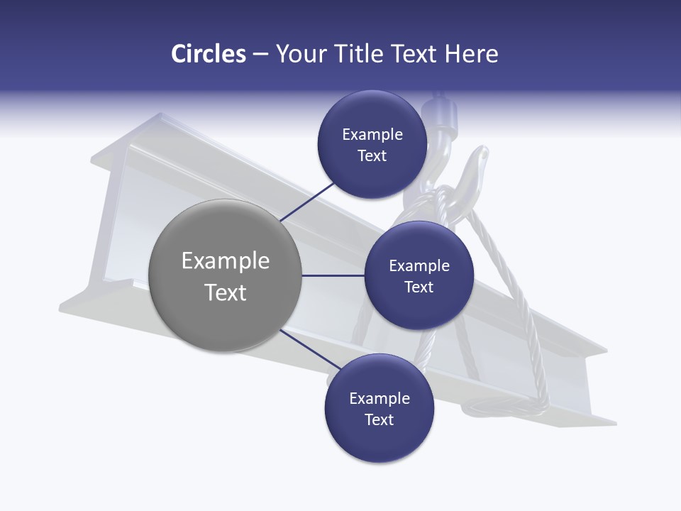 Architecture Steel Hoist PowerPoint Template