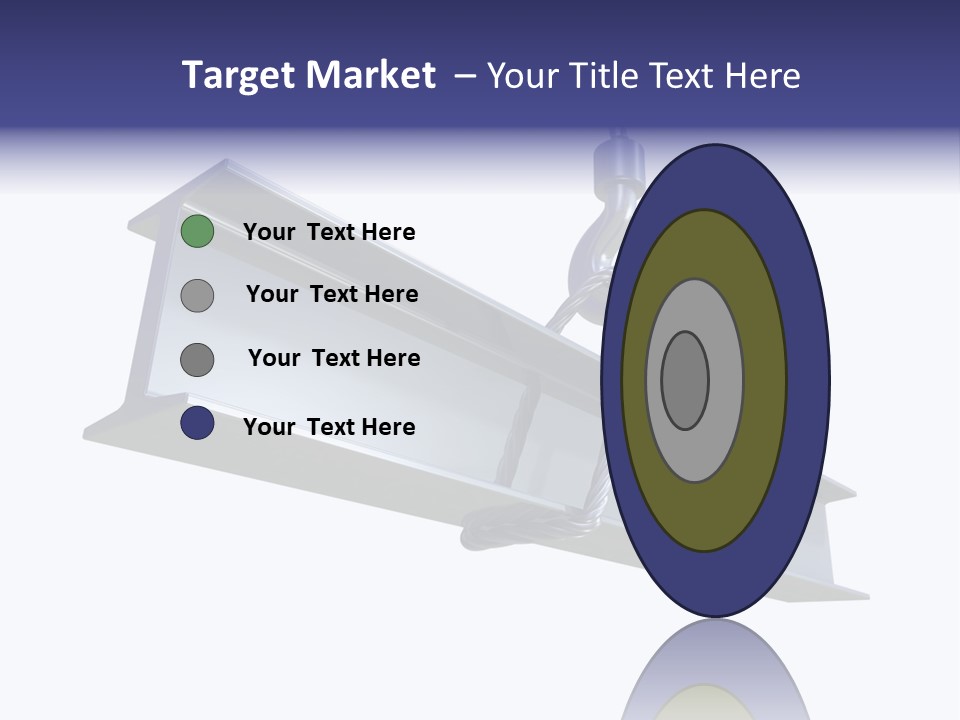 Architecture Steel Hoist PowerPoint Template