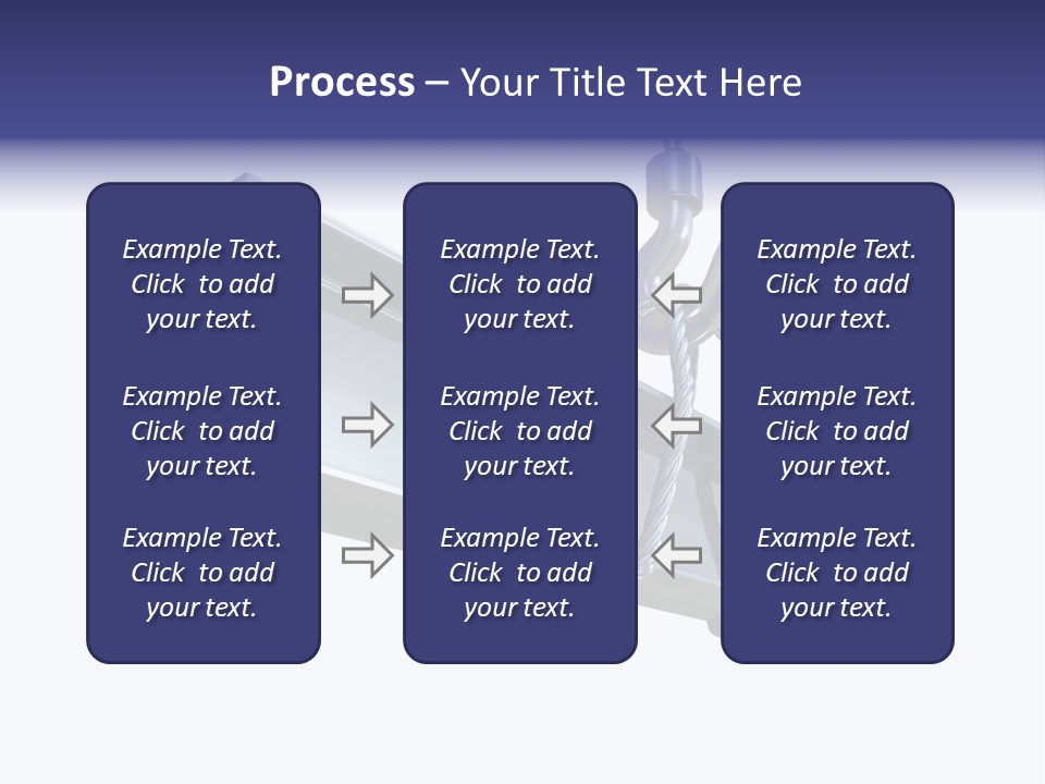 Architecture Steel Hoist PowerPoint Template