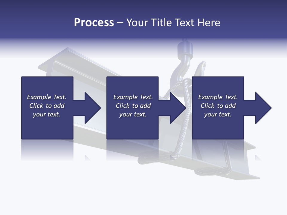 Architecture Steel Hoist PowerPoint Template