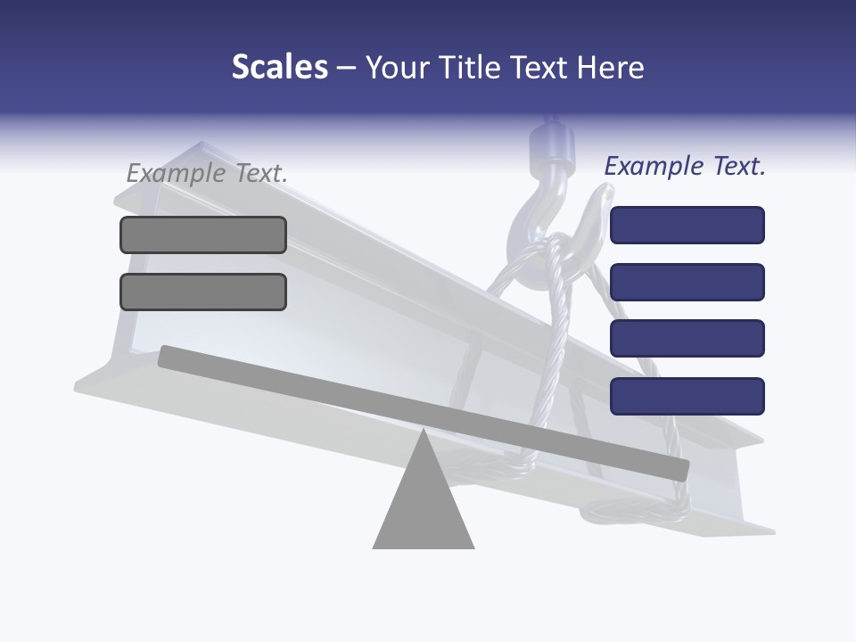 Architecture Steel Hoist PowerPoint Template