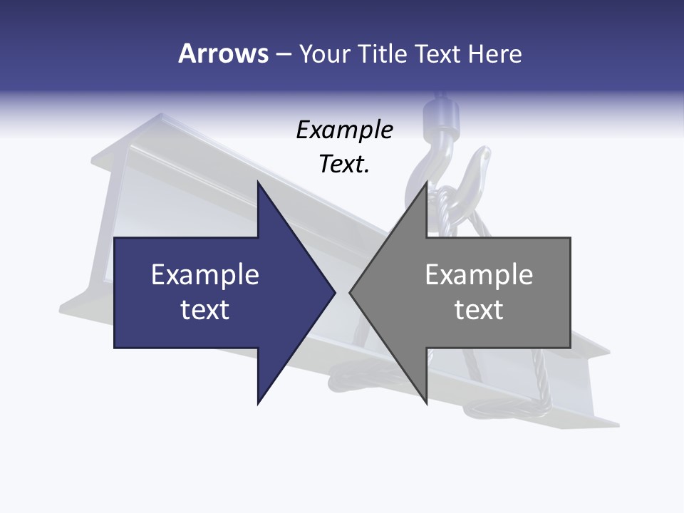 Architecture Steel Hoist PowerPoint Template