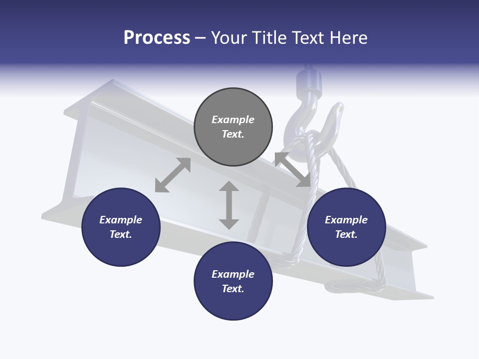 Architecture Steel Hoist PowerPoint Template