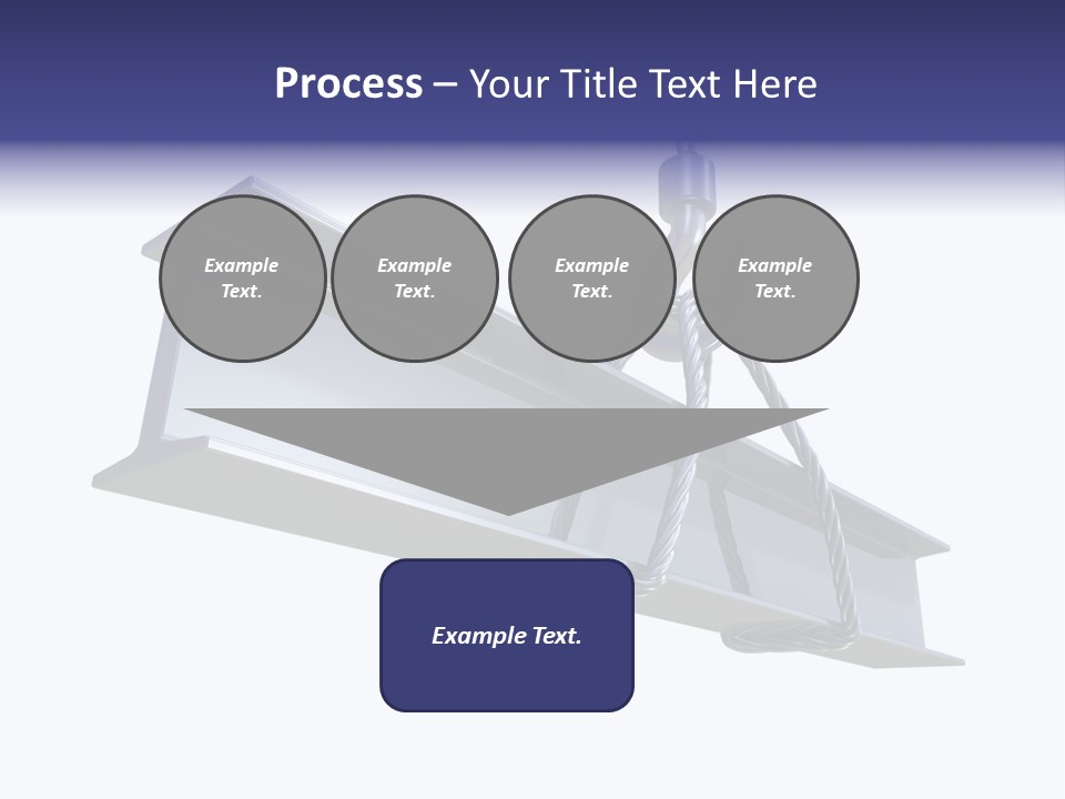 Architecture Steel Hoist PowerPoint Template