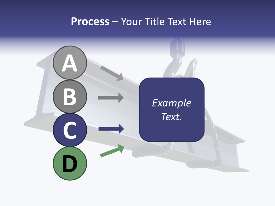 Architecture Steel Hoist PowerPoint Template