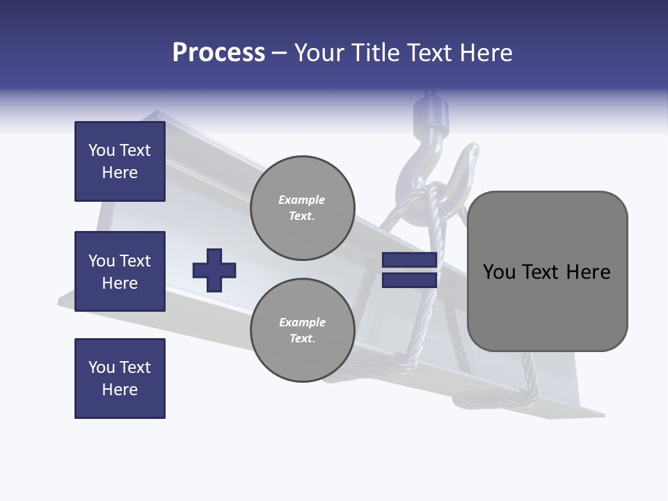 Architecture Steel Hoist PowerPoint Template
