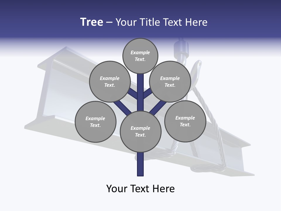 Architecture Steel Hoist PowerPoint Template