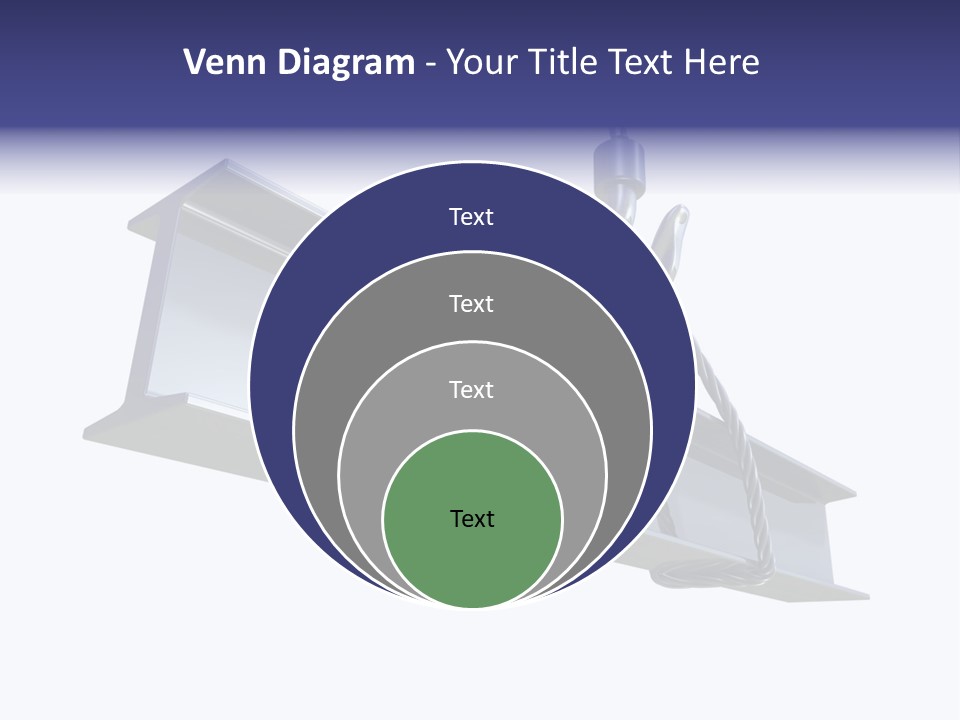 Architecture Steel Hoist PowerPoint Template