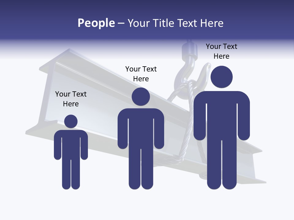 Architecture Steel Hoist PowerPoint Template