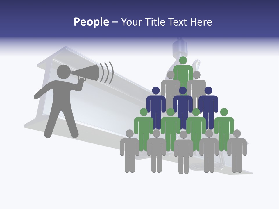 Architecture Steel Hoist PowerPoint Template