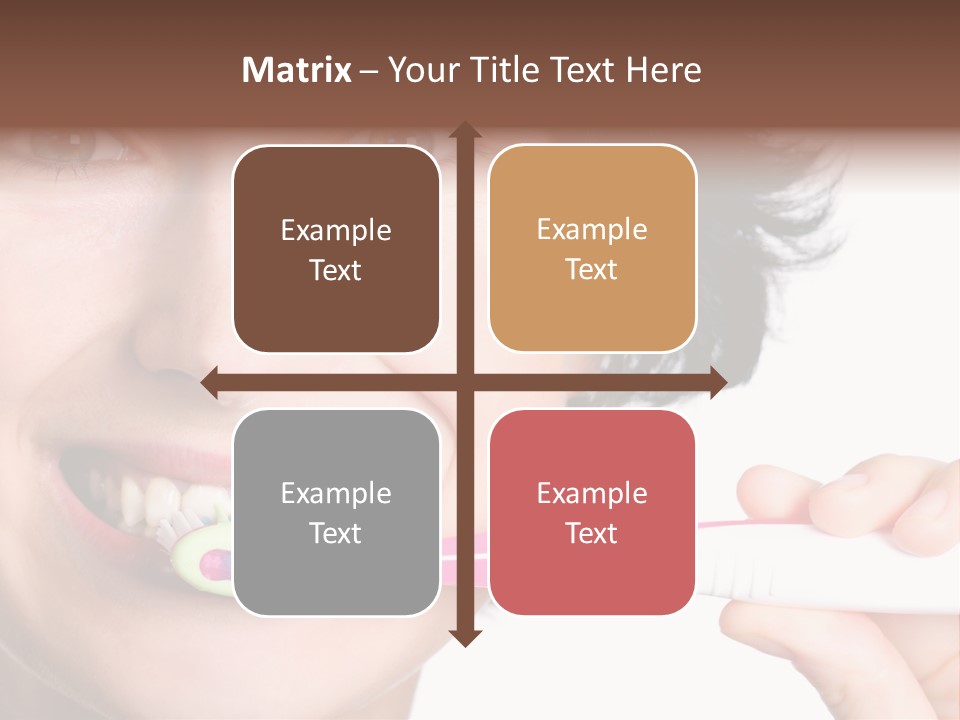 Lips Dental Cosmetics PowerPoint Template