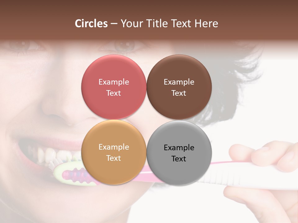 Lips Dental Cosmetics PowerPoint Template