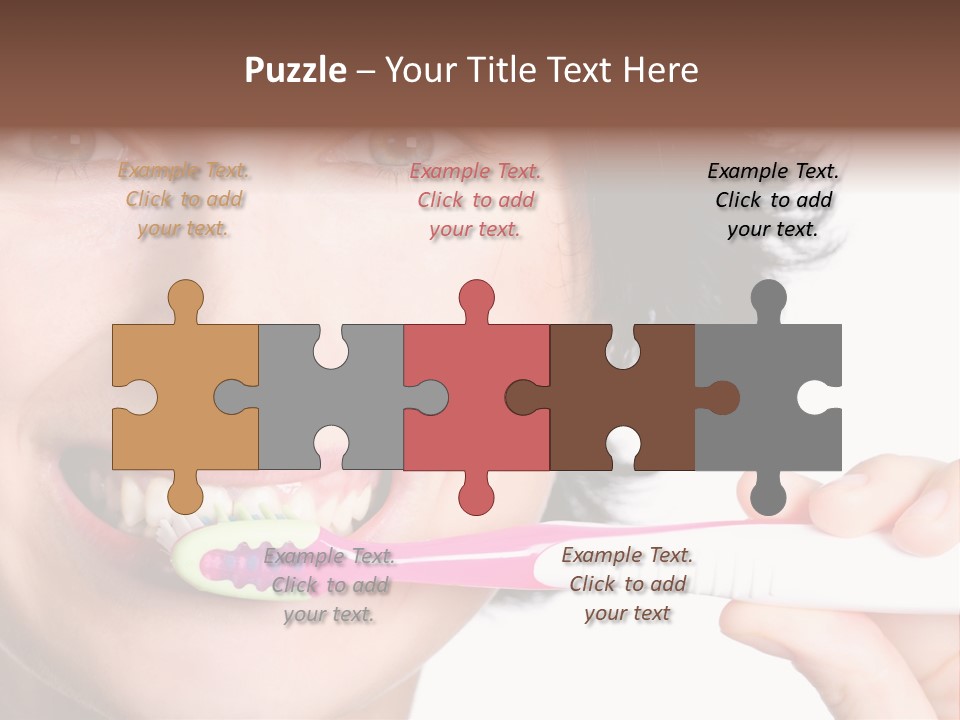 Lips Dental Cosmetics PowerPoint Template