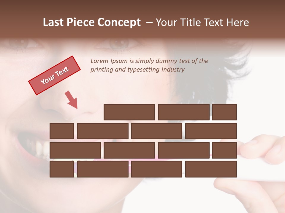 Lips Dental Cosmetics PowerPoint Template