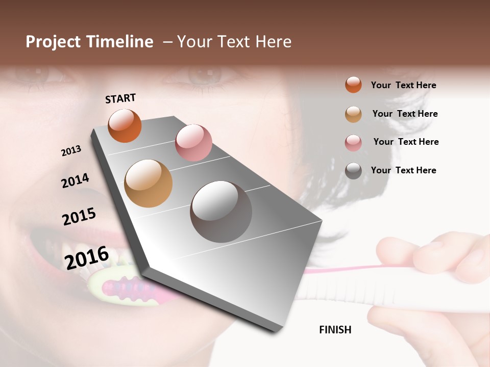 Lips Dental Cosmetics PowerPoint Template