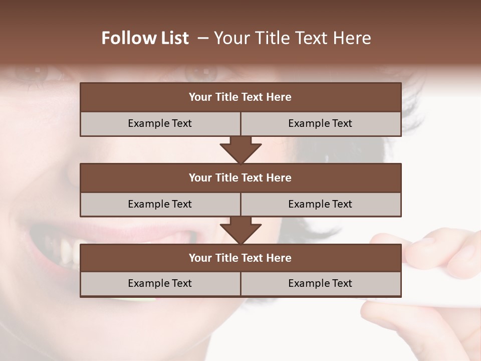 Lips Dental Cosmetics PowerPoint Template