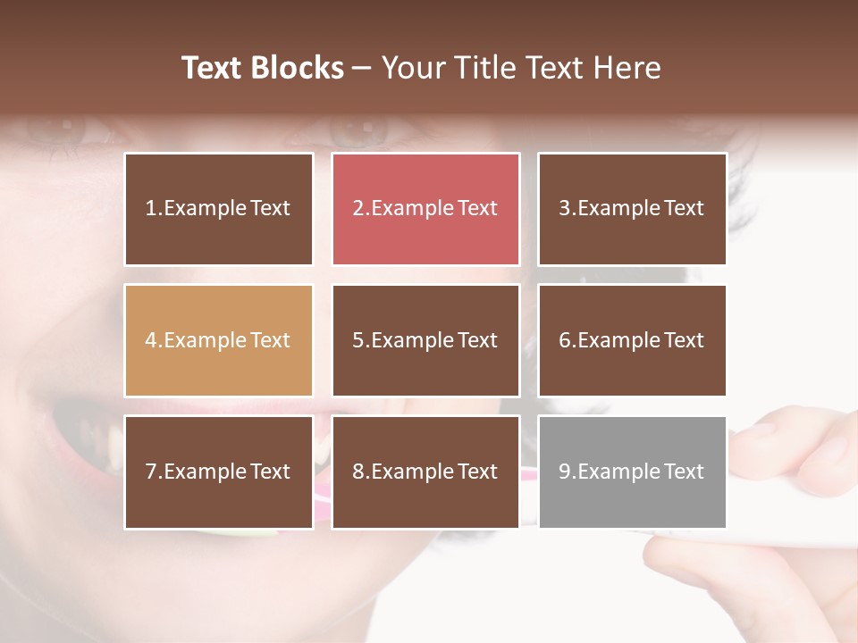 Lips Dental Cosmetics PowerPoint Template