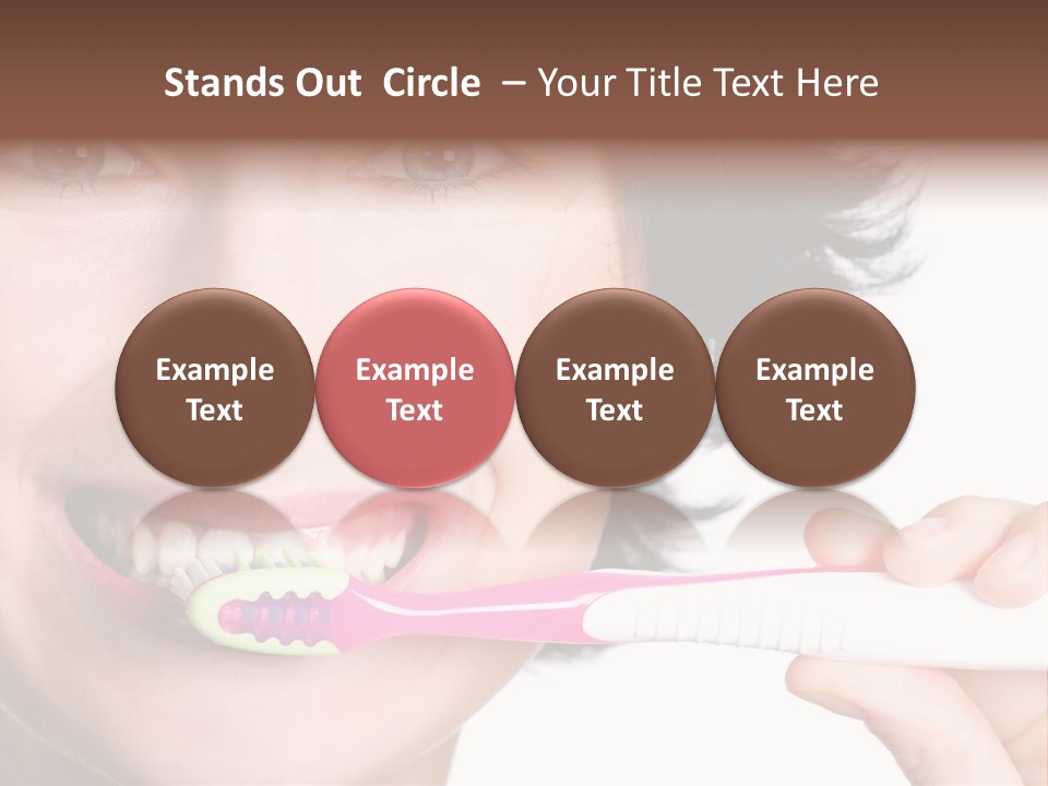 Lips Dental Cosmetics PowerPoint Template