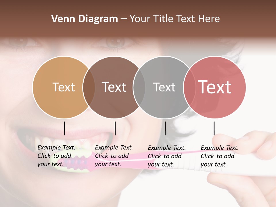 Lips Dental Cosmetics PowerPoint Template