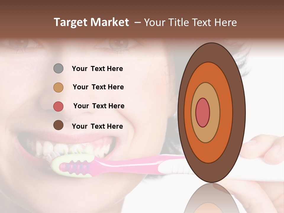 Lips Dental Cosmetics PowerPoint Template