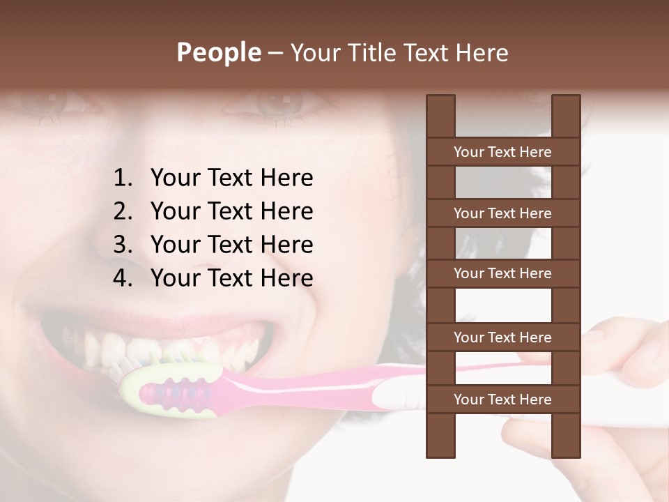 Lips Dental Cosmetics PowerPoint Template