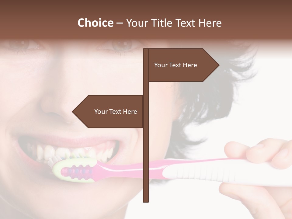 Lips Dental Cosmetics PowerPoint Template
