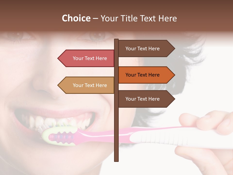 Lips Dental Cosmetics PowerPoint Template