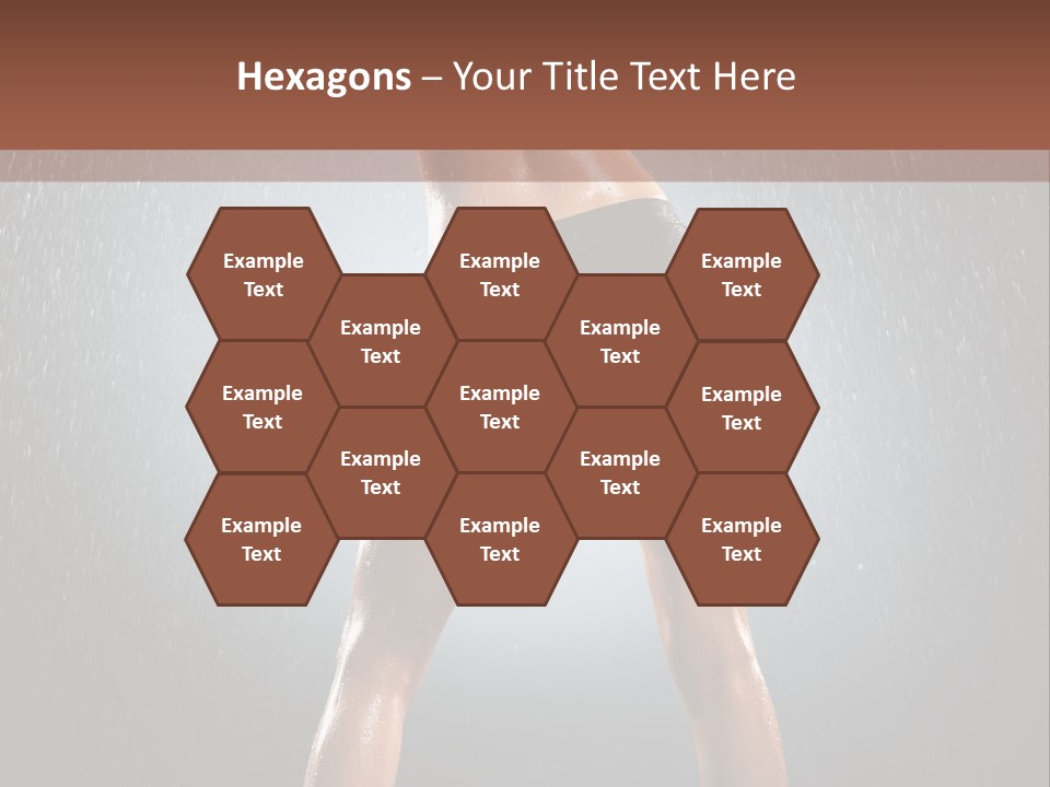 Stand Wet Voluptuous PowerPoint Template