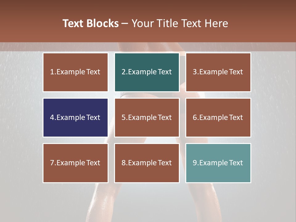 Stand Wet Voluptuous PowerPoint Template