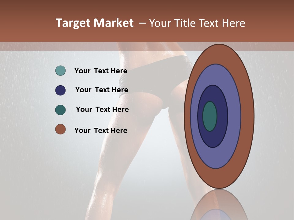 Stand Wet Voluptuous PowerPoint Template