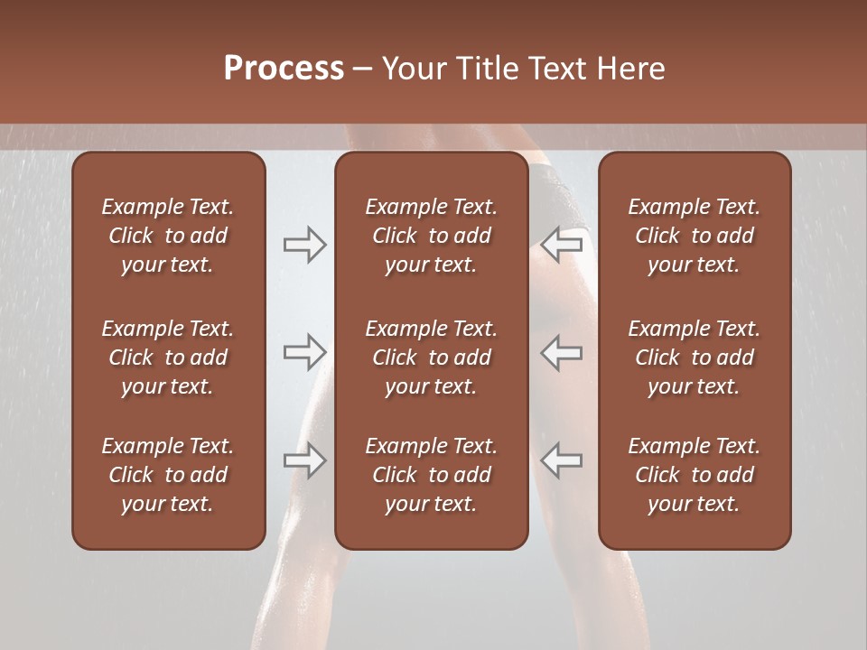Stand Wet Voluptuous PowerPoint Template