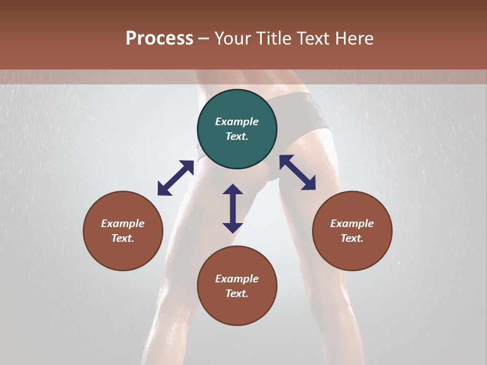 Stand Wet Voluptuous PowerPoint Template