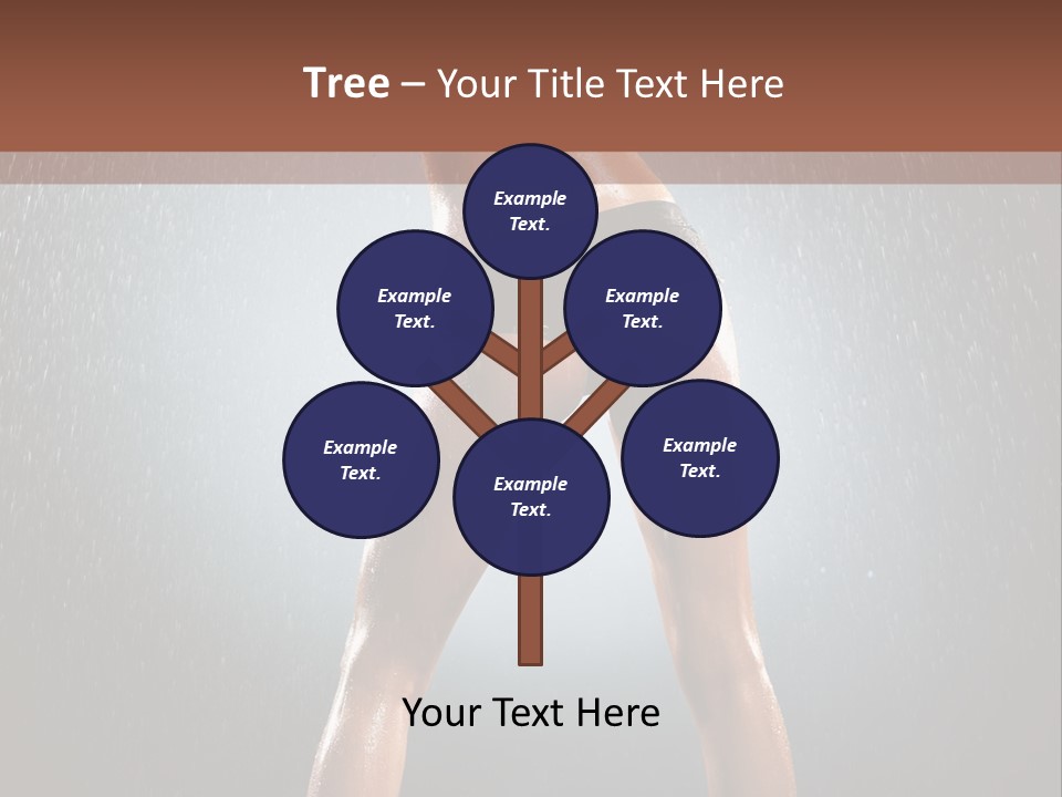 Stand Wet Voluptuous PowerPoint Template