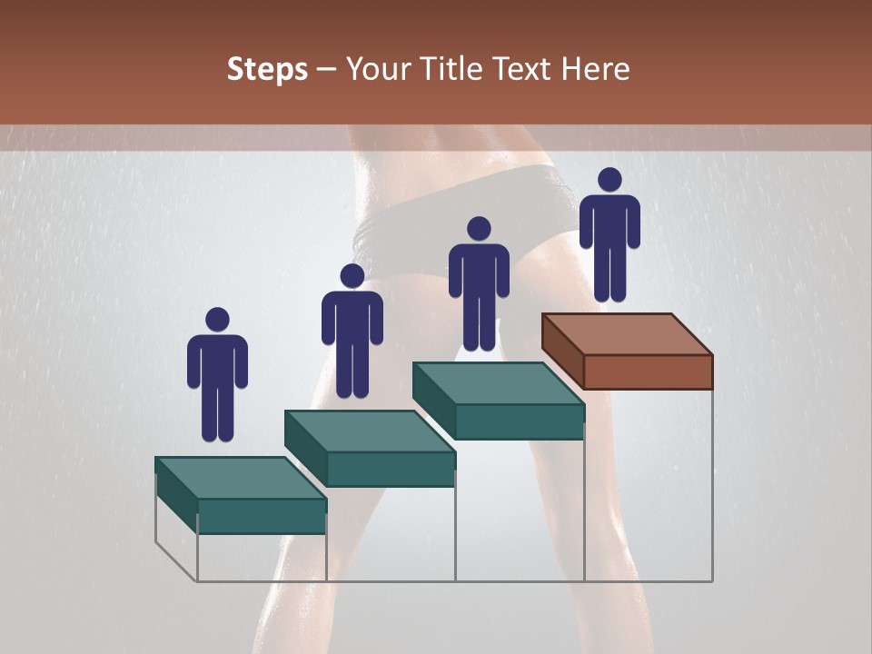 Stand Wet Voluptuous PowerPoint Template
