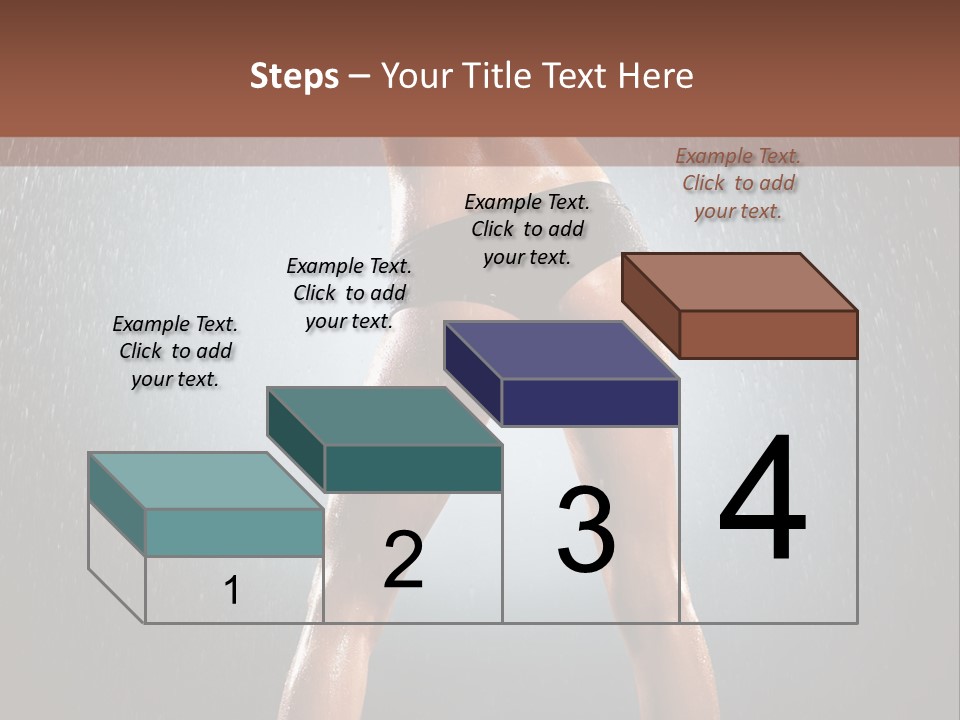 Stand Wet Voluptuous PowerPoint Template