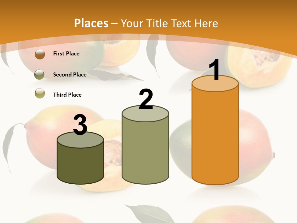 Chopped Mango Tropical PowerPoint Template