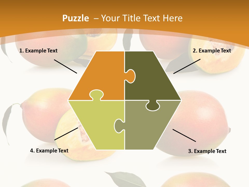 Chopped Mango Tropical PowerPoint Template