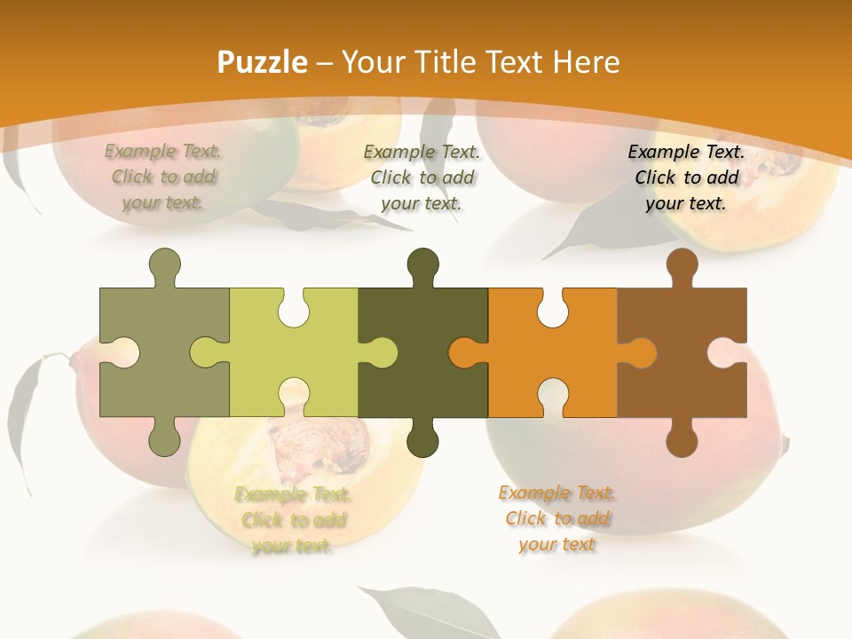 Chopped Mango Tropical PowerPoint Template