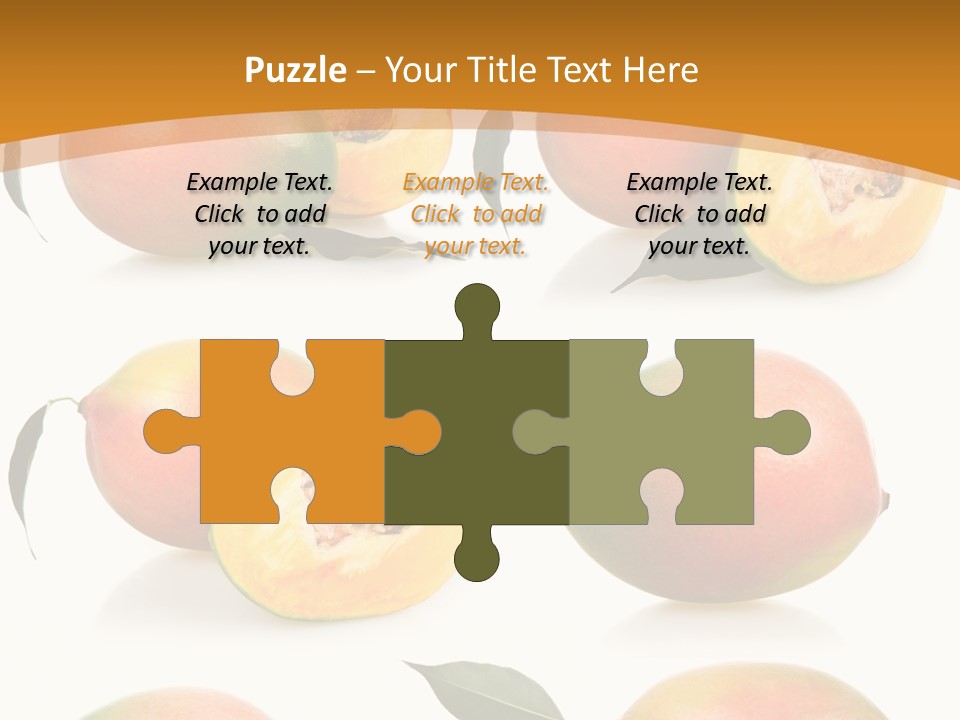 Chopped Mango Tropical PowerPoint Template