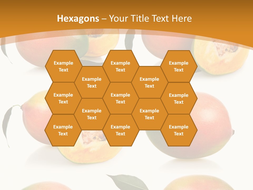 Chopped Mango Tropical PowerPoint Template