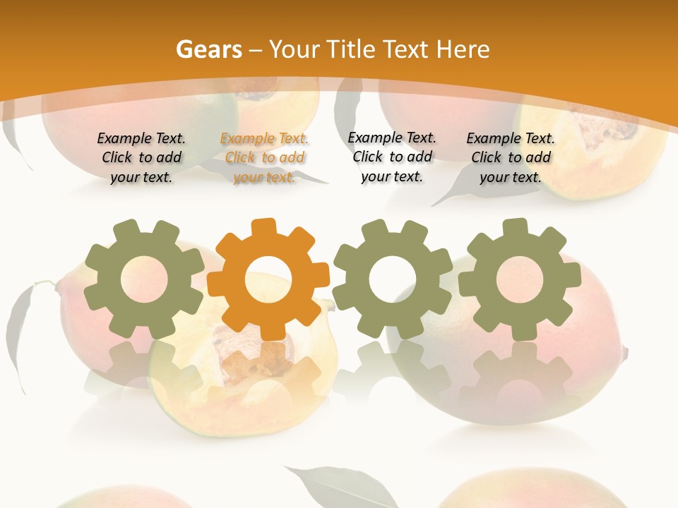 Chopped Mango Tropical PowerPoint Template