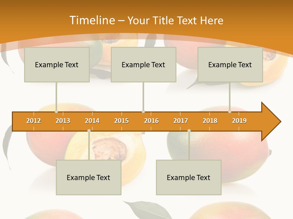 Chopped Mango Tropical PowerPoint Template